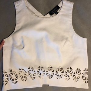 Monica Rose + Lovers & Friends crop top